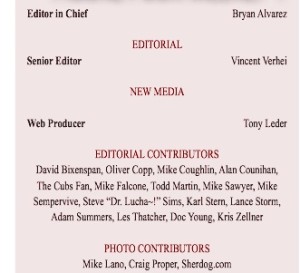 F4W Newsletter contributors. Also "New Media"