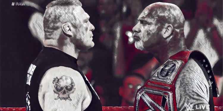 Goldberg vs Lesnar set for Mania