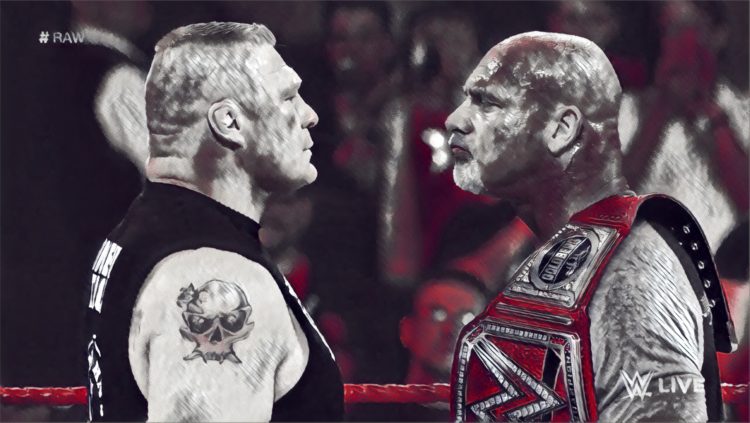 Goldberg vs Lesnar set for Mania